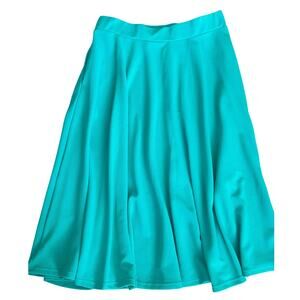 Women’s Teal Midi Skirt XL